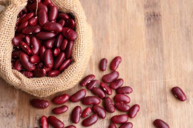 yığın tohum kırmızı fasulye
