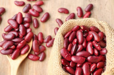 yığın tohum kırmızı fasulye