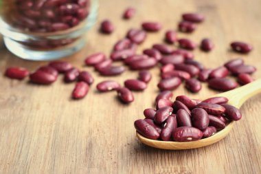 yığın tohum kırmızı fasulye