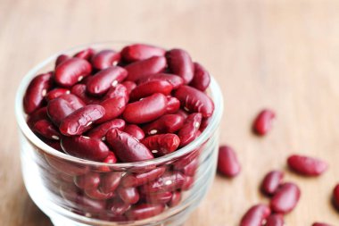 yığın tohum kırmızı fasulye