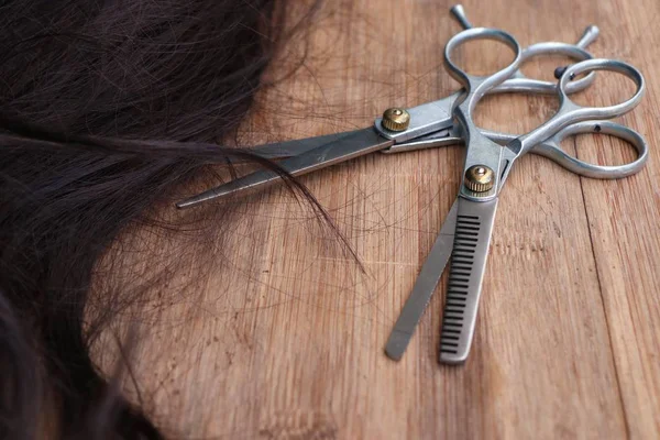 Tijeras Peluquero Corte Pelo —  Fotos de Stock