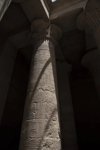 埃及阿斯旺尼罗河上Agilkia岛上的Philae圣殿 — 图库照片