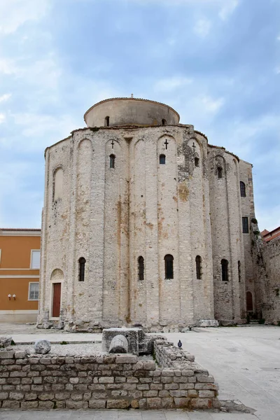 Главная Нава Церкви Задаре Регион Далмации Хорватия Европа — стоковое фото
