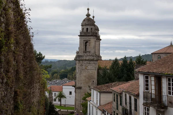 Εκκλησία Του Σαν Φρανσίσκο Στο Santiago Compostela Galica Ισπανία Ευρώπη — Φωτογραφία Αρχείου