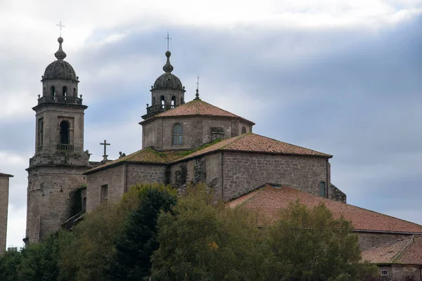 Εκκλησία Του Σαν Φρανσίσκο Στο Santiago Compostela Galica Ισπανία Ευρώπη — Φωτογραφία Αρχείου