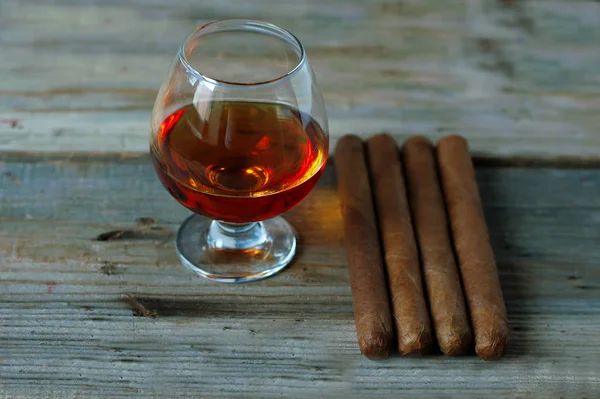 quality cigars and cognac