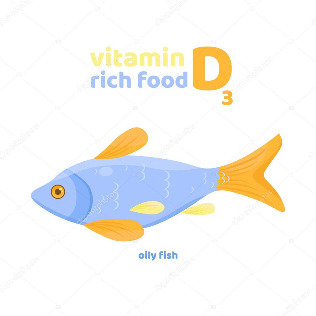 Vitamin D, D3 vector. 2 November - Vitamin D day.