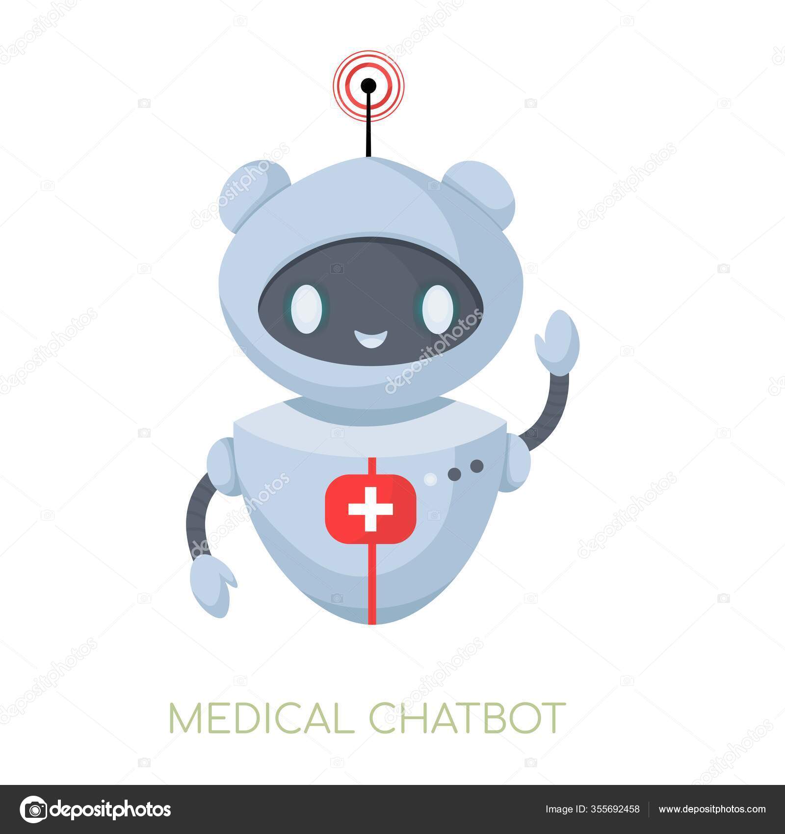 3d Vector Robot Chatbot Ai Science Stock Vector (Royalty Free