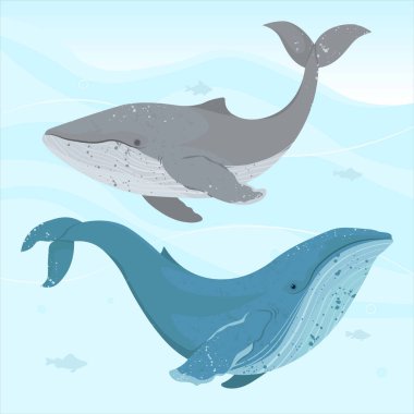 Dünya Okyanusları Günü Kart Vektörü illüstrasyonu. Dünya okyanuslarını, suyunu, ekosistemini korumaya ve korumaya yardım eder..