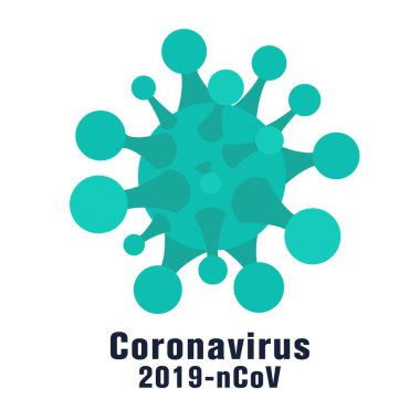 Orta Doğu Solunum Sendromu Coronavirüs, vektör çizimi