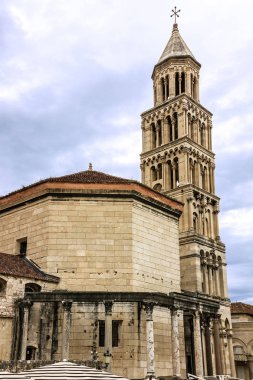 Split Katedrali, Hırvatistan. Antik Diocletian'ın Sarayı içinde