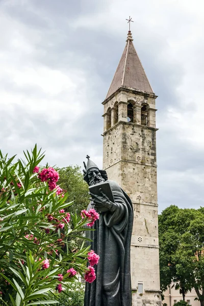 Split, Croatia. Statue of Gregorius of Nin — Stock Photo, Image