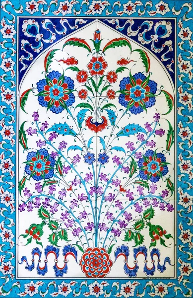 Mozaik çini, dekorasyon. Türk oryantal desen