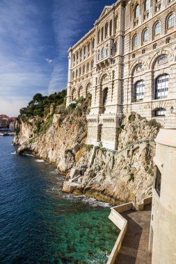 Monako ve Monte Carlo Prensliği. Deniz Manzaralı