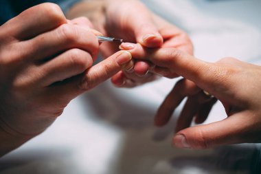 Jel tırnak uzantıları yapı işlemi