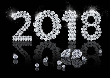 Parlak yeni yıl 2018