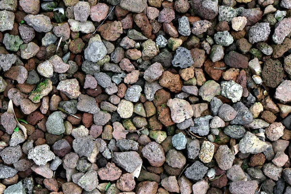 Foto Cerca Para Fondo Con Varios Colores Guijarros Absorbentes Agua —  Fotos de Stock