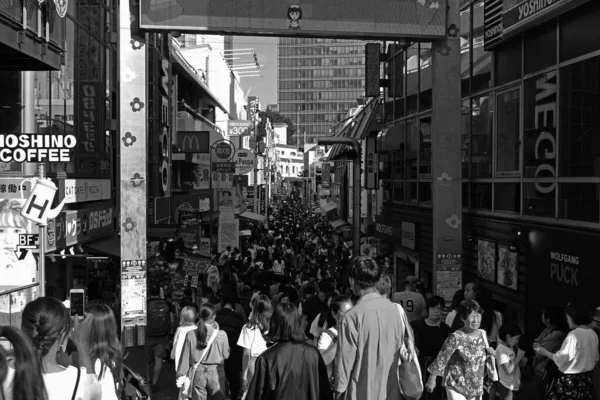2019 Harajuku Tokyo Japantakeshita Street Tourist Attraction Vintage Clothing Stores — Stock Photo, Image