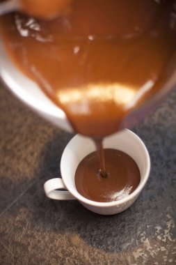 Çikolata, baharat, rahatlama, sağlıklı yemek, sıcak çikolata.