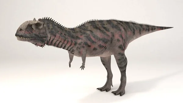 El Majungasaurus - Dinosaurio Imagen De Stock