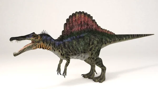 Titanosaurus-공룡 렌더링 3d 컴퓨터 — 스톡 사진