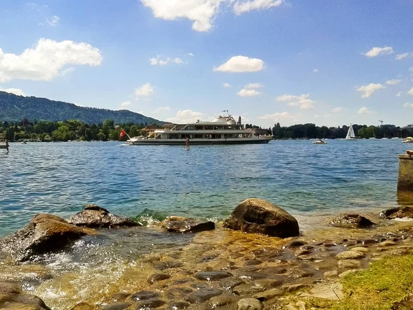 Lake zurich, Švýcarsko — Stock fotografie