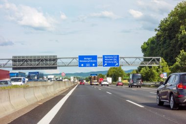 Otoyol A6 - Kreuz Weinsberg, Almanya