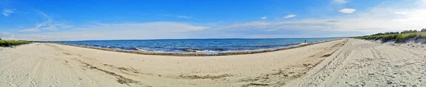 Panorama strand van Marielyst, Denemarken - Baltische Zee — Stockfoto