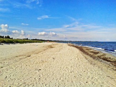 Marielyst, Danimarka - Baltık Denizi Beach'de