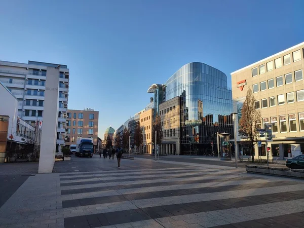 Nuremberga Alemanha Janeiro 2020 Rua Kornmarkt Nuremberga Perto Vista Human — Fotografia de Stock