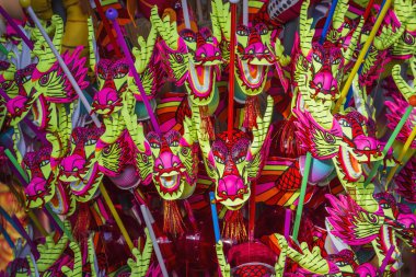 Budist Festivali Çin tapınak Trang, Tayland