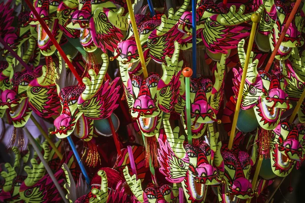 Festival buddista nel tempio cinese di Trang, Thailandia — Foto Stock