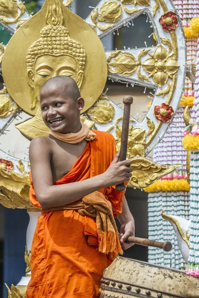Buddyjski Festiwal w Trang, Thailand — Zdjęcie stockowe