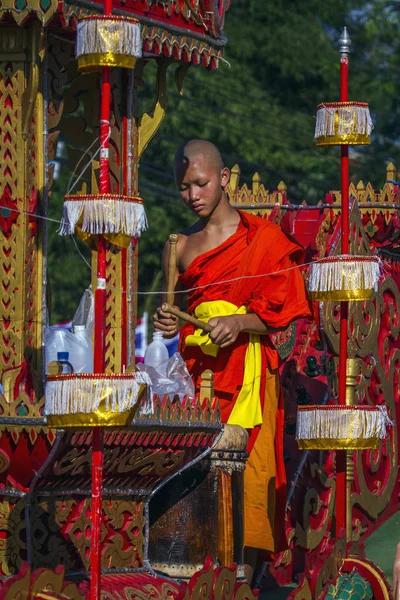 Buddyjski Festiwal w Trang, Thailand — Zdjęcie stockowe