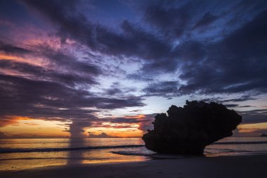 Günbatımı şapka Chao Mai Milli Park, Tayland