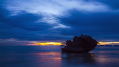 Günbatımı şapka Chao Mai Milli Park, Tayland