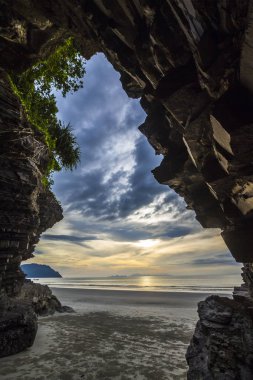 Tarutao Milli Parkı beach, Tayland