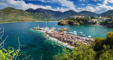 Liman Panoraması gemiler ile