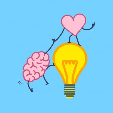 Beyin ve kalp işbirliği ve ekip çalışması