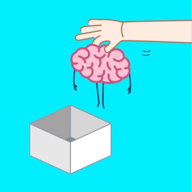 Beyin kutudan koyarak el