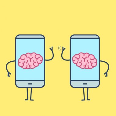 Akıllı telefonlar içinde iki beyin