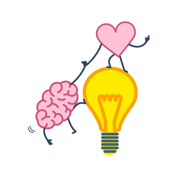 Brain and heart cooperation and teamwork