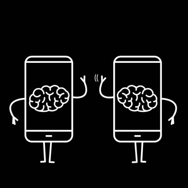 Akıllı telefonlar içinde iki beyin