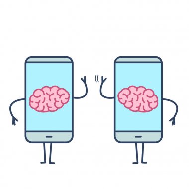 Akıllı telefonlar içinde iki beyin