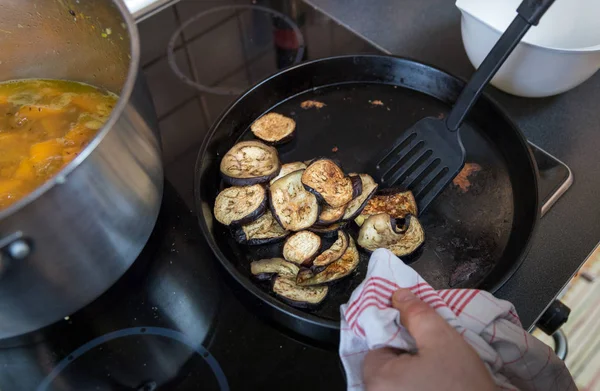 Grilled Eggplant — Stock Photo, Image