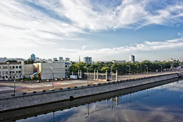 Ophogingen van de stad Moskou. — Stockfoto