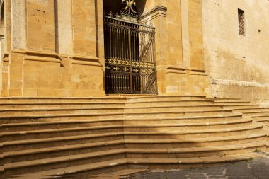 enna Sicilya katedralde merdiven