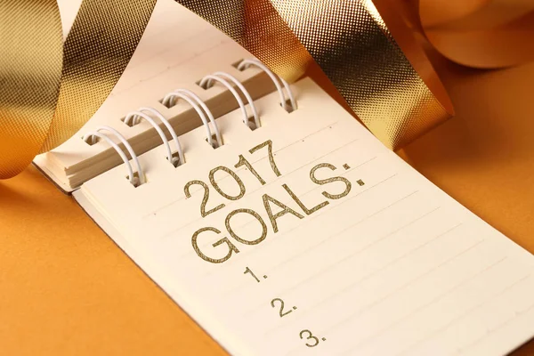 New year goals — Stock Photo, Image