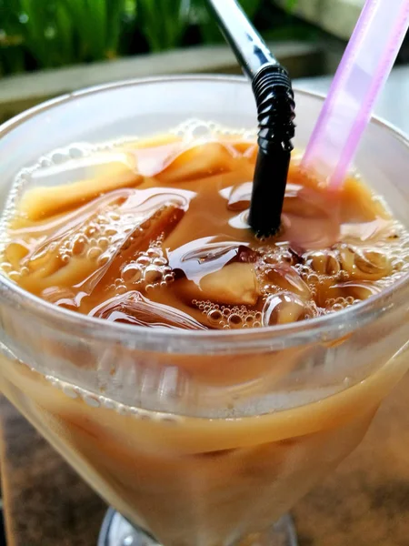 A glass of Iced tea — Stock Photo, Image