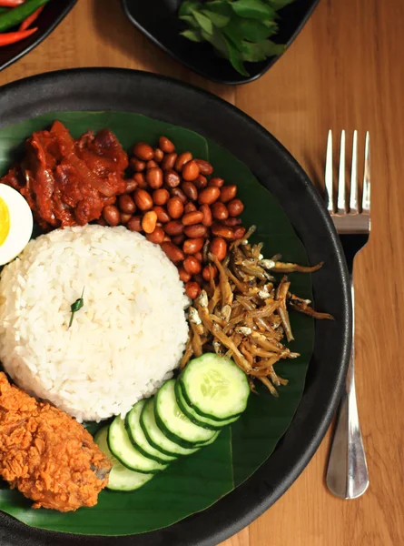 Malaisie nourriture nasi lemak — Photo